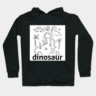 dinosaurs were alive a long time ago, dinosaur Hoodie